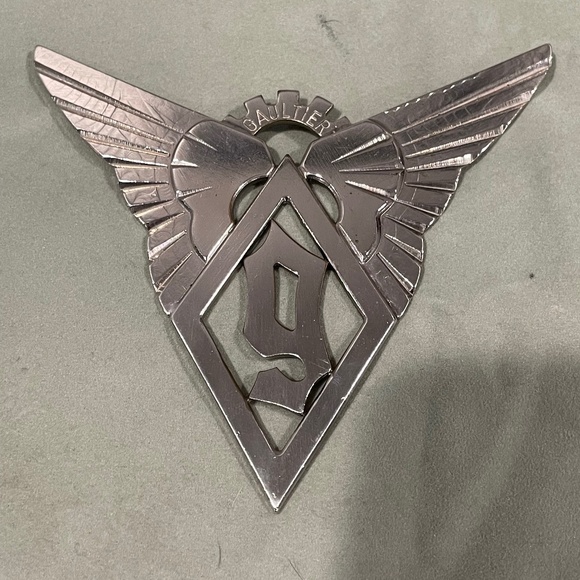 Jean Paul Gaultier Military Style Brooch Pin FW1989 Large unisex Vintage 1989 - Picture 4 of 8